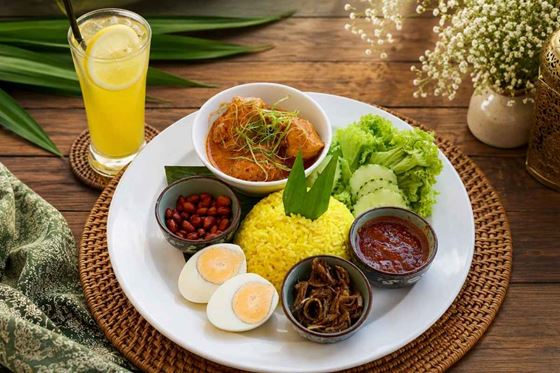 Nasi Royale Chicken Rendang - OZO George Town Penang